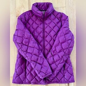 32 Degrees Women's Purple Quilted Puffer Jacket size small